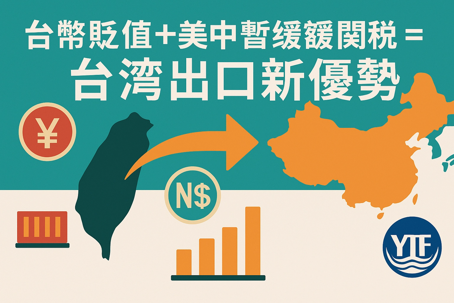 美中關稅暫緩＋匯率波動：2025台灣出口中國的大好機會與潛藏挑戰
