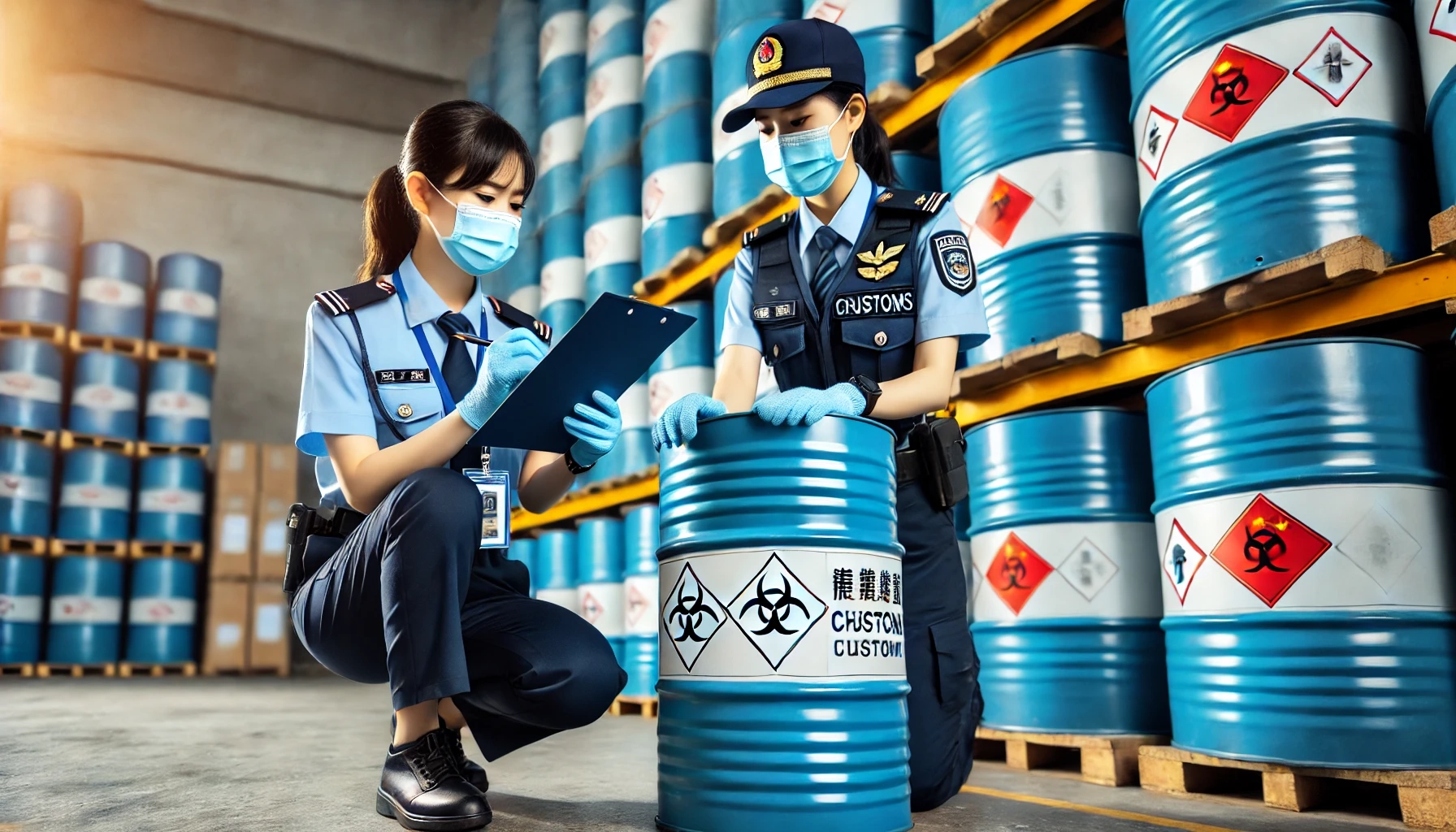 中國進口化工危險品